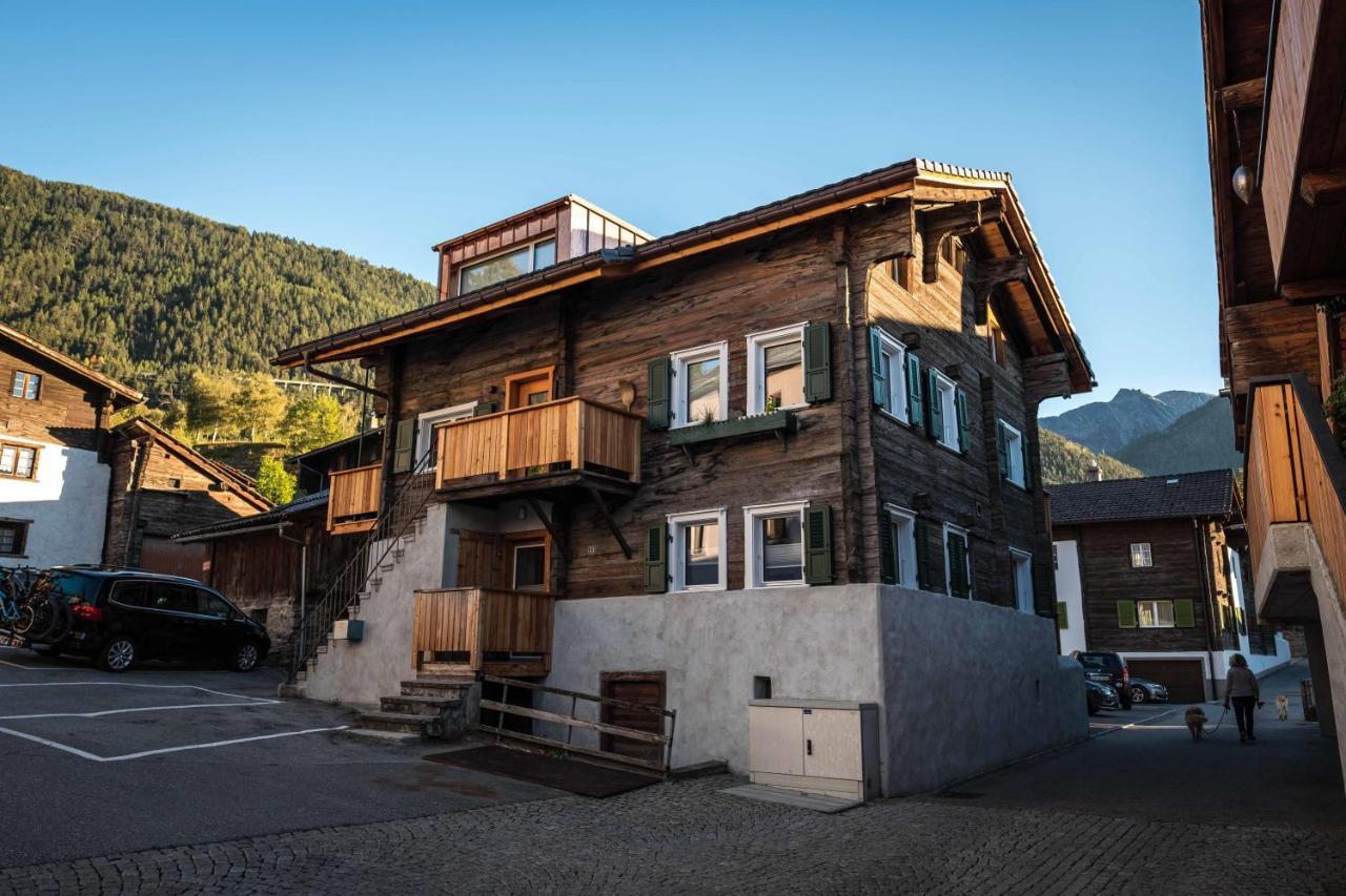 Ferienwohnung Dorfbrunnu Ried-Brig Exterior foto
