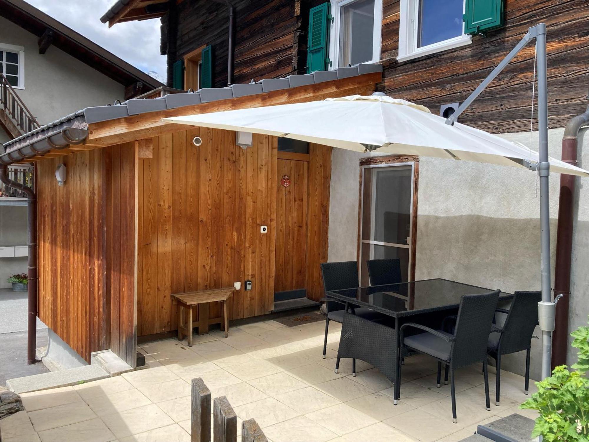 Ferienwohnung Dorfbrunnu Ried-Brig Exterior foto